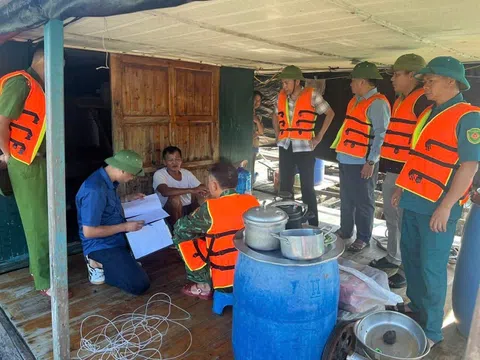 Quảng Ninh: Xã Cái Chiên khẩn trương triển khai các phương án phòng, chống bão số 11