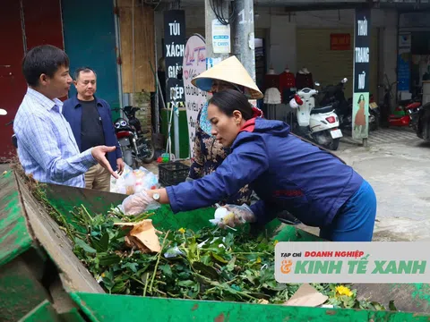 Xã Kỳ Xuân đẩy mạnh công tác phân loại rác thải sinh hoạt tại nguồn