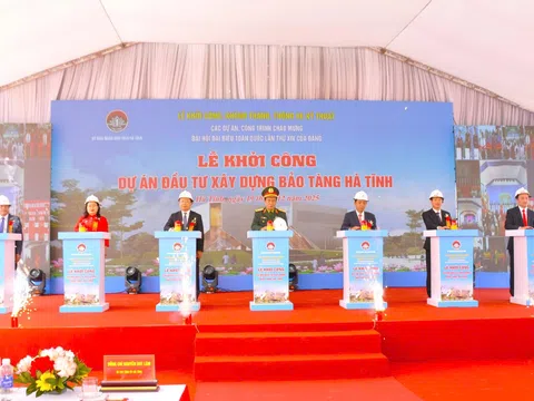 Hà Tĩnh: Khởi công loạt dự án lớn tạo động lực tăng trưởng mới tại địa phương