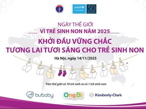 Hưởng ứng Ngày Thế giới vì trẻ sinh non: Nâng cao chất lượng chăm sóc, bảo vệ sự sống cho trẻ em