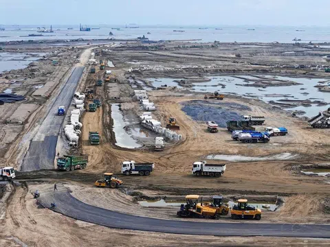 Tiến độ mới nhất tại siêu dự án đô thị 2.870 ha của Vingroup ở Cần Giờ: Sắp hoàn thành khâu san lấp