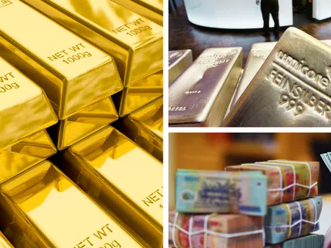 Giá bạc lấy lại đà tăng, vượt mốc 60 triệu đồng/kg