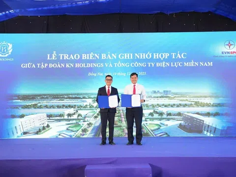 EVNSPC hợp tác KN Holdings cung cấp điện cho KCN Bàu Cạn – Tân Hiệp