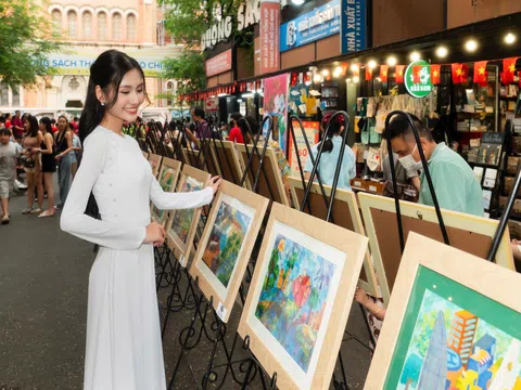 Hoa hậu Nguyễn Thanh Hà: “Cùng nhau vẽ nên một thành phố đáng sống bằng chính trái tim”