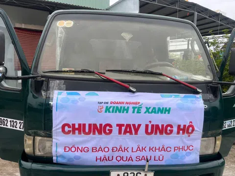 Tạp chí Doanh nghiệp và Kinh tế xanh phát động ủng hộ đồng bào bị lũ lụt