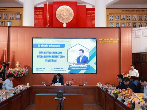 Hội thảo quốc gia “Thúc đẩy tài chính xanh hướng tới mục tiêu Net-Zero tại Việt Nam”