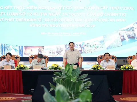 Thủ tướng Phạm Minh Chính: Tây Nguyên phải phát triển kinh tế xanh, kinh tế tuần hoàn