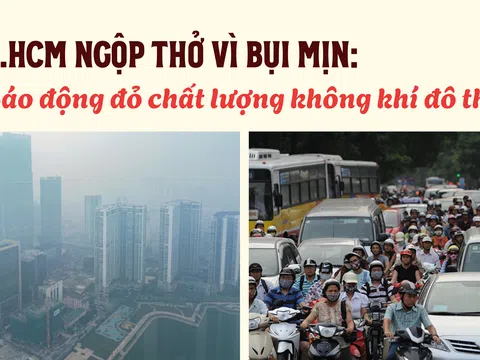 TP.HCM ngộp thở vì bụi mịn: Báo động đỏ chất lượng không khí đô thị