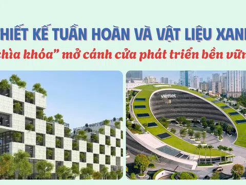 Thiết kế tuần hoàn và vật liệu xanh - “chìa khóa” mở cánh cửa phát triển bền vững