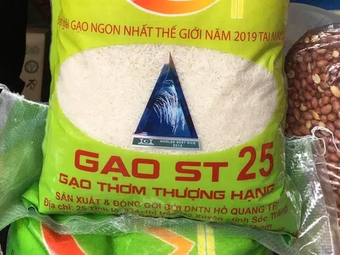 ST25 lần thứ ba được vinh danh gạo ngon nhất thế giới
