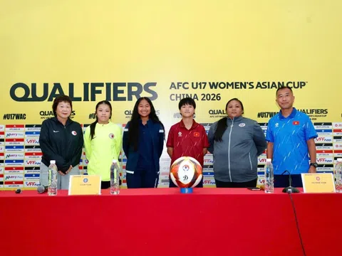 Các đội tuyển đã sẵn sàng tranh tài tại Vòng loại giải vô địch U17 nữ châu Á 2026