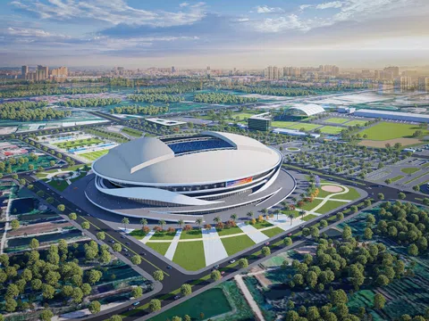 Khởi công sân vận động lớn nhất Việt Nam, sức chứa 60.000 chỗ ngồi, tiên tiến hàng đầu thế giới tại Hưng Yên