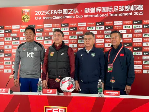 Họp báo trước thềm giải giao hữu quốc tế CFA Team China Panda Cup 2025