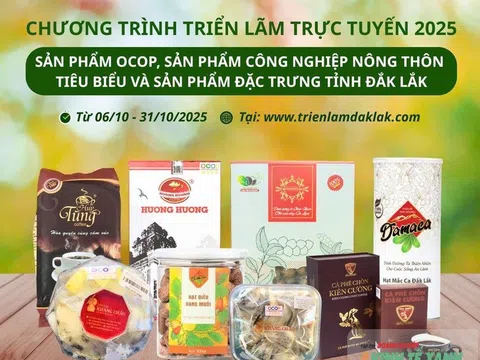 Đắk Lắk triển lãm đặc sản trên không gian mạng