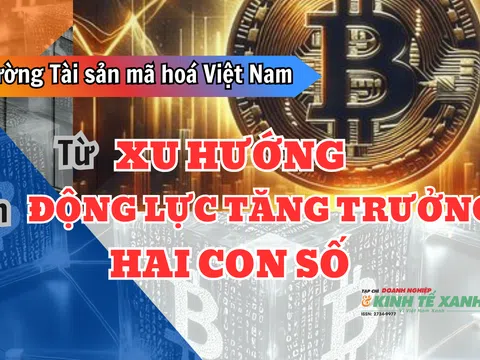 Thị trường tài sản mã hóa Việt Nam: Từ xu hướng đến động lực tăng trưởng kinh tế hai con số