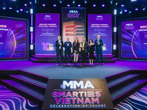 PNJ nhận giải thưởng tại MMA Smarties Việt Nam 2023