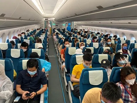 Vietnam Airlines đưa người dân Bắc Ninh từ Tp. Hồ Chí Minh trở về địa phương