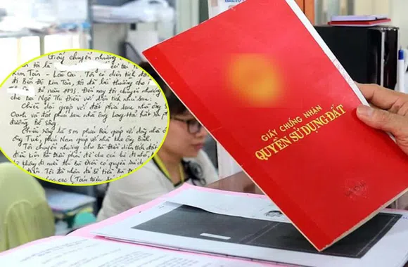 Bộ Nông nghiệp và Môi trường đề xuất cấp sổ đỏ cho đất mua giấy viết tay