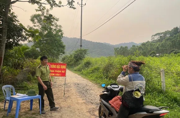 Bắc Ninh: Siết chặt “cửa rừng” Tây Yên Tử trước nguy cơ cháy rừng mùa khô