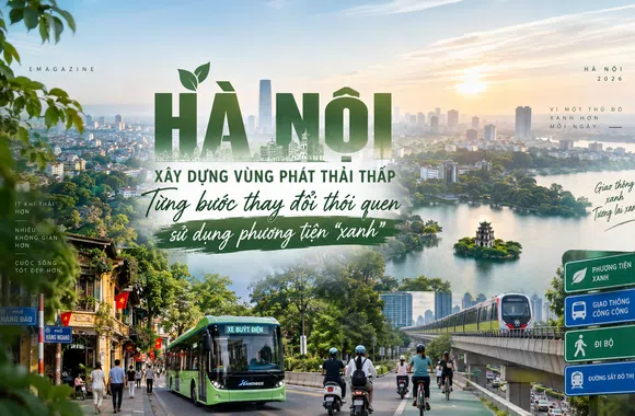 [Emagazine] Hà Nội xây dựng vùng phát thải thấp từ thay đổi thói quen sử dụng phương tiện “xanh”