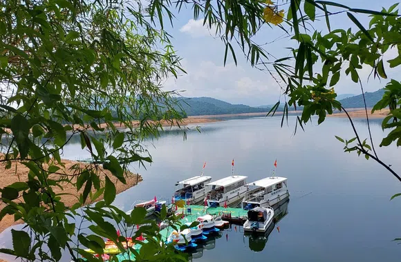 Hồ Phú Ninh - ký ức xanh giữa đại ngàn