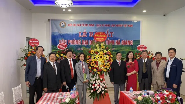 Phóng sự: Khai trương văn phòng của Hiệp hội đầu tư xây dựng- dịch vụ nông lâm nghiệp tại Hà Giang