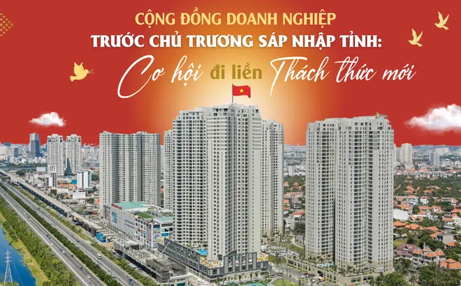 Cộng đồng doanh nghiệp trước chủ trương sáp nhập tỉnh: Cơ hội đi liền thách thức mới