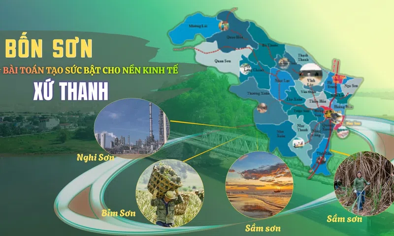 Bốn Sơn và bài toán tạo sức bật cho kinh tế xứ Thanh