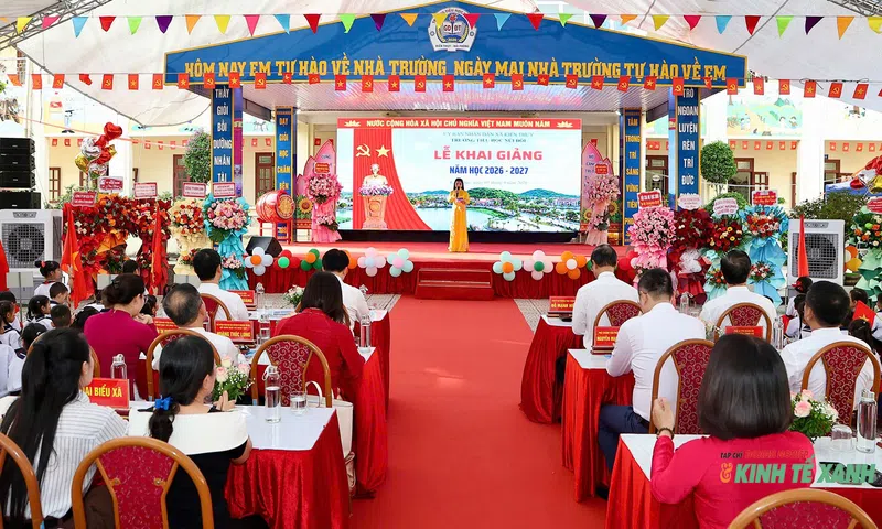 Hải Phòng: Ra mắt mô hình “Trường học xã hội chủ nghĩa” trong ngày khai giảng năm học mới 2026 - 2027