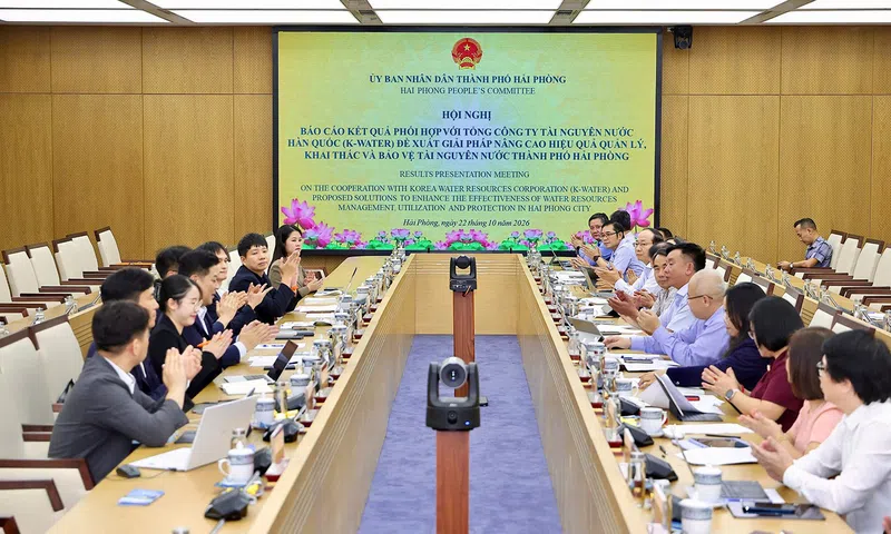 Hải Phòng tìm giải pháp giữ vững an ninh nguồn nước lâu dài