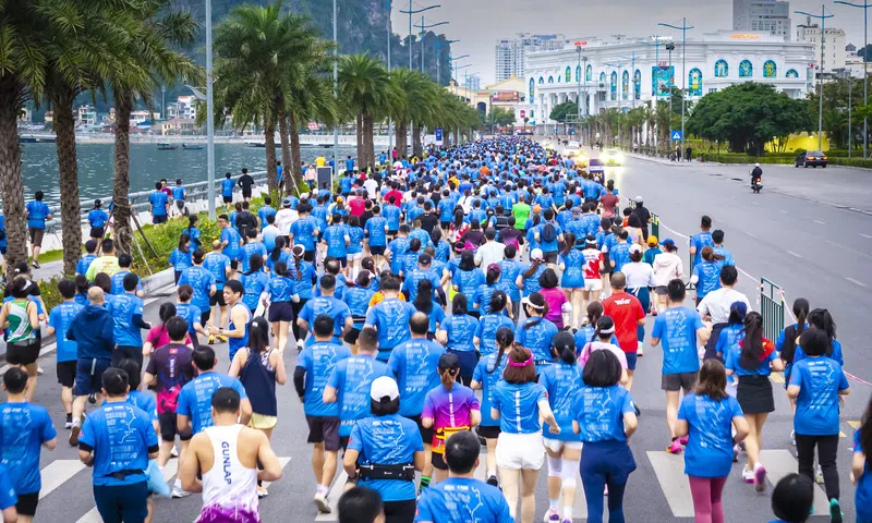 “Chạy giữa kỳ quan”, hàng nghìn bước chân hướng tới kỷ lục vì Net Zero