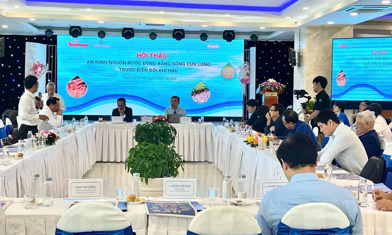 Từ đối thoại đến hành động: Thúc đẩy an ninh nguồn nước vùng Đồng bằng sông Cửu Long