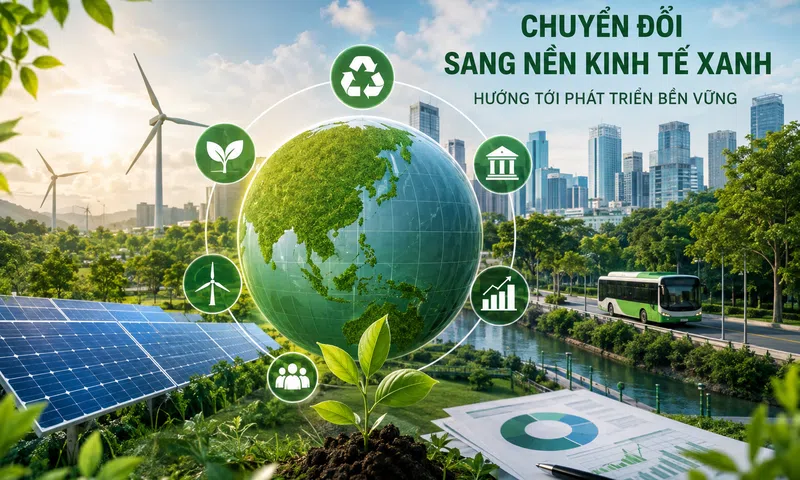 Chuyển đổi sang nền kinh tế xanh: kinh nghiệm quốc tế và bài học cho việt nam