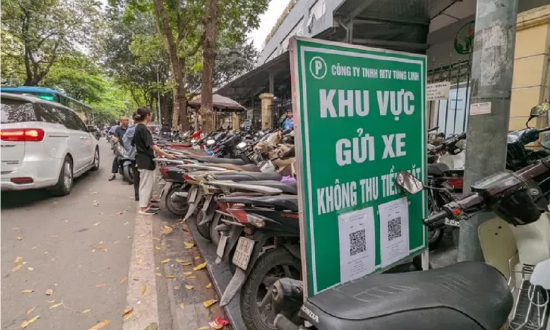 Hà Nội đề xuất các điểm trông giữ xe thu phí không dùng tiền mặt