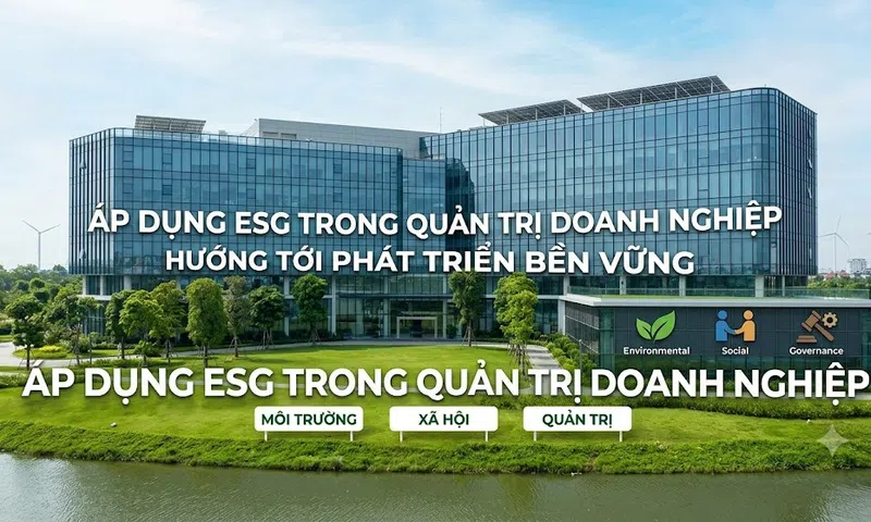 Áp dụng ESG trong quản trị doanh nghiệp hướng tới phát triển bền vững